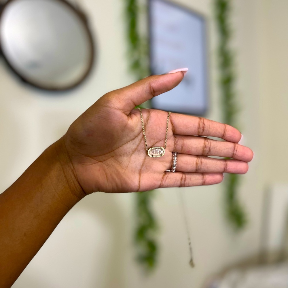 Rose Gold Kendra Scott Necklace